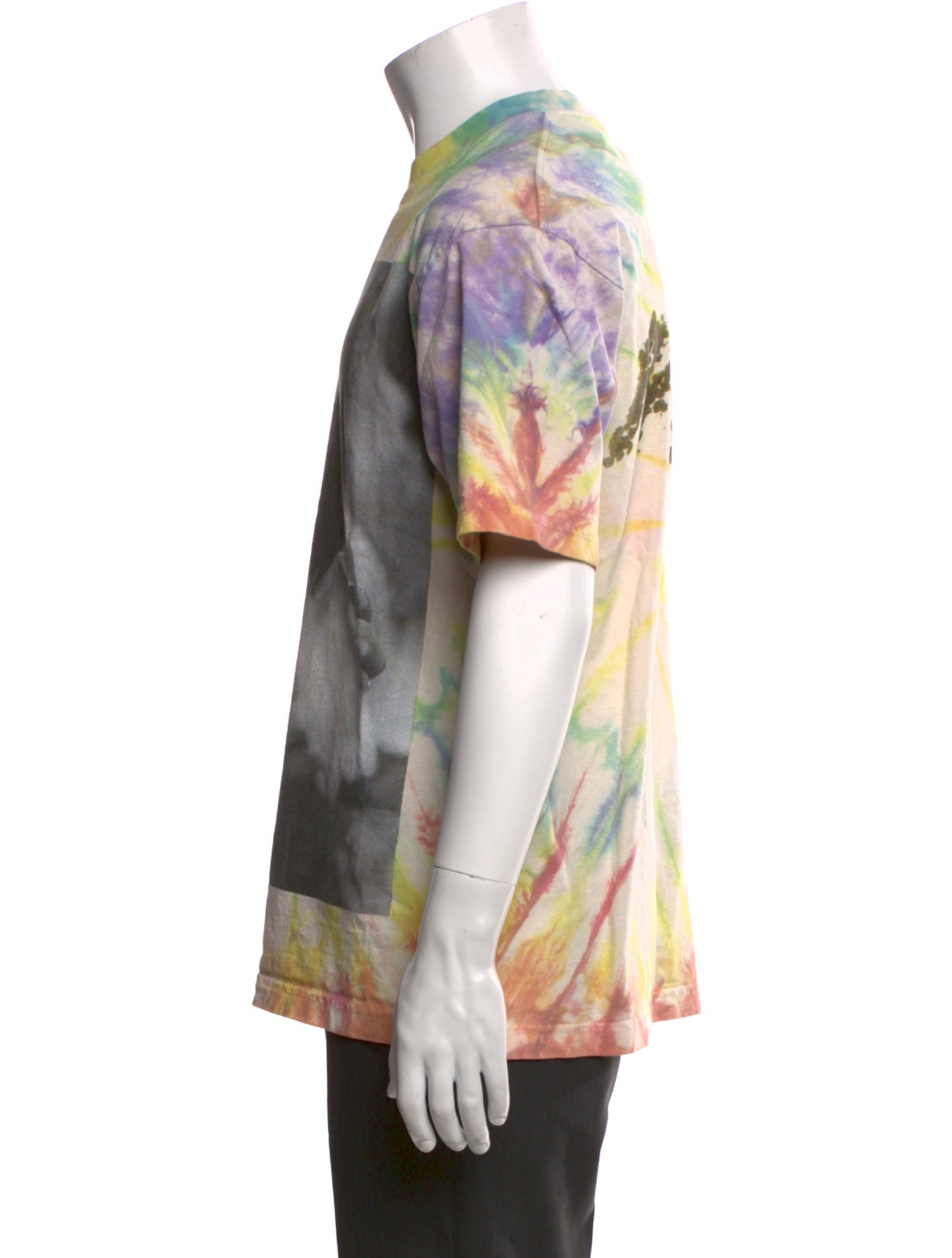 Online Ceramics Tie-Dye Print Crew Neck T-Shirt