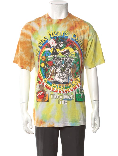 Online Ceramics Tie-Dye Print Crew Neck T-Shirt