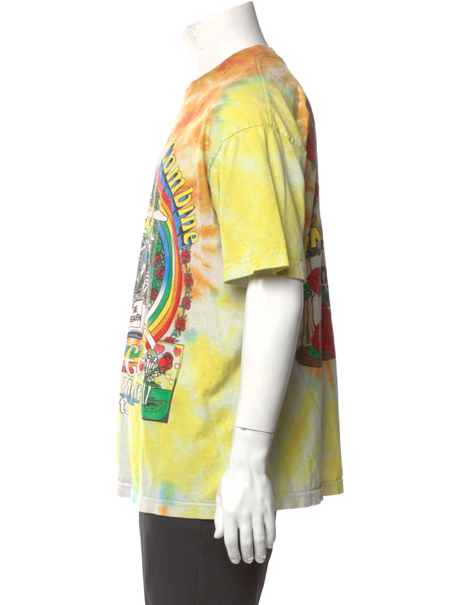 Online Ceramics Tie-Dye Print Crew Neck T-Shirt