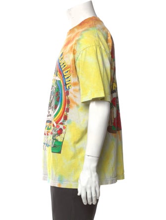 Online Ceramics Tie-Dye Print Crew Neck T-Shirt