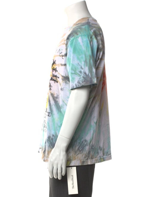 Online Ceramics Tie-Dye Print Crew Neck T-Shirt