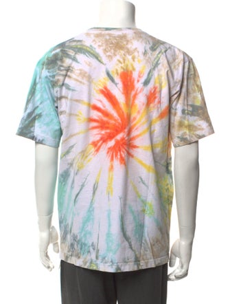 Online Ceramics Tie-Dye Print Crew Neck T-Shirt