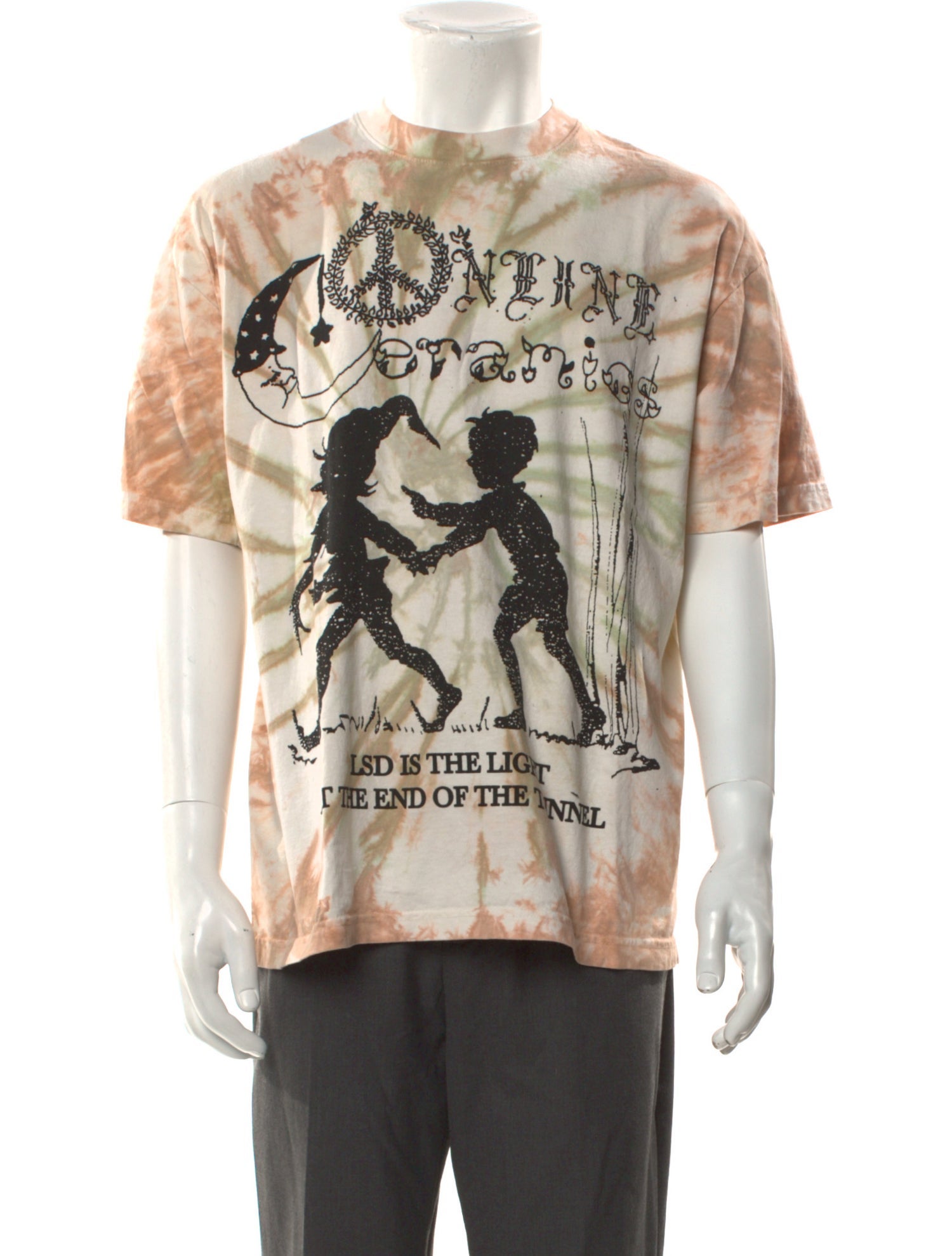 Online Ceramics Printed Crew Neck T-Shirt