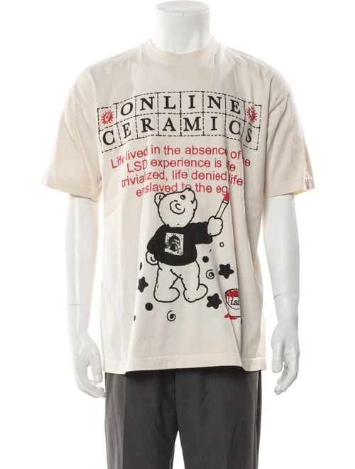 Online Ceramics Graphic Print Crew Neck T-Shirt