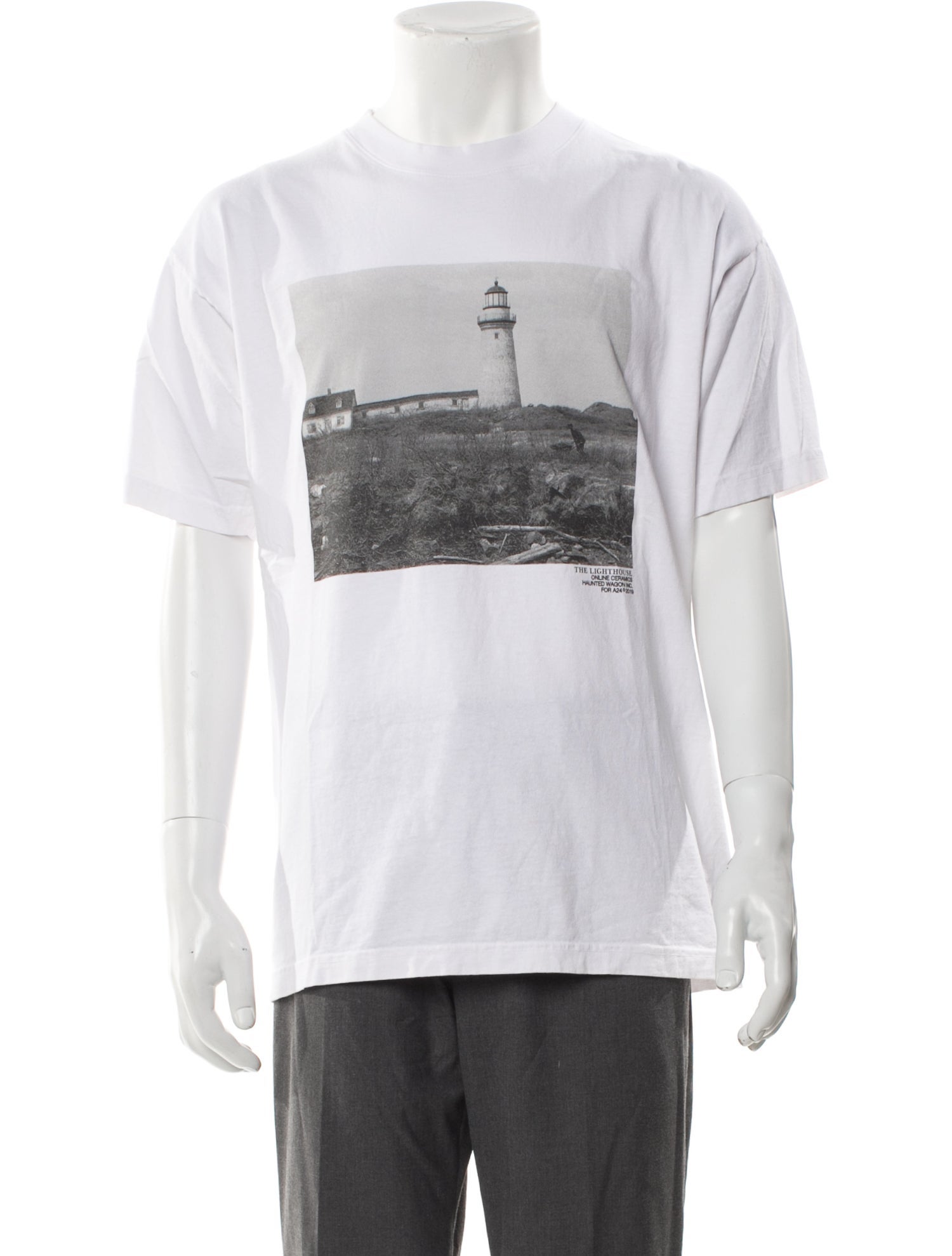 Online Ceramics Graphic Print Crew Neck T-Shirt