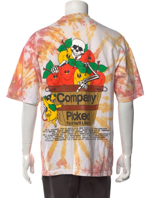 Online Ceramics Graphic Print Crew Neck T-Shirt