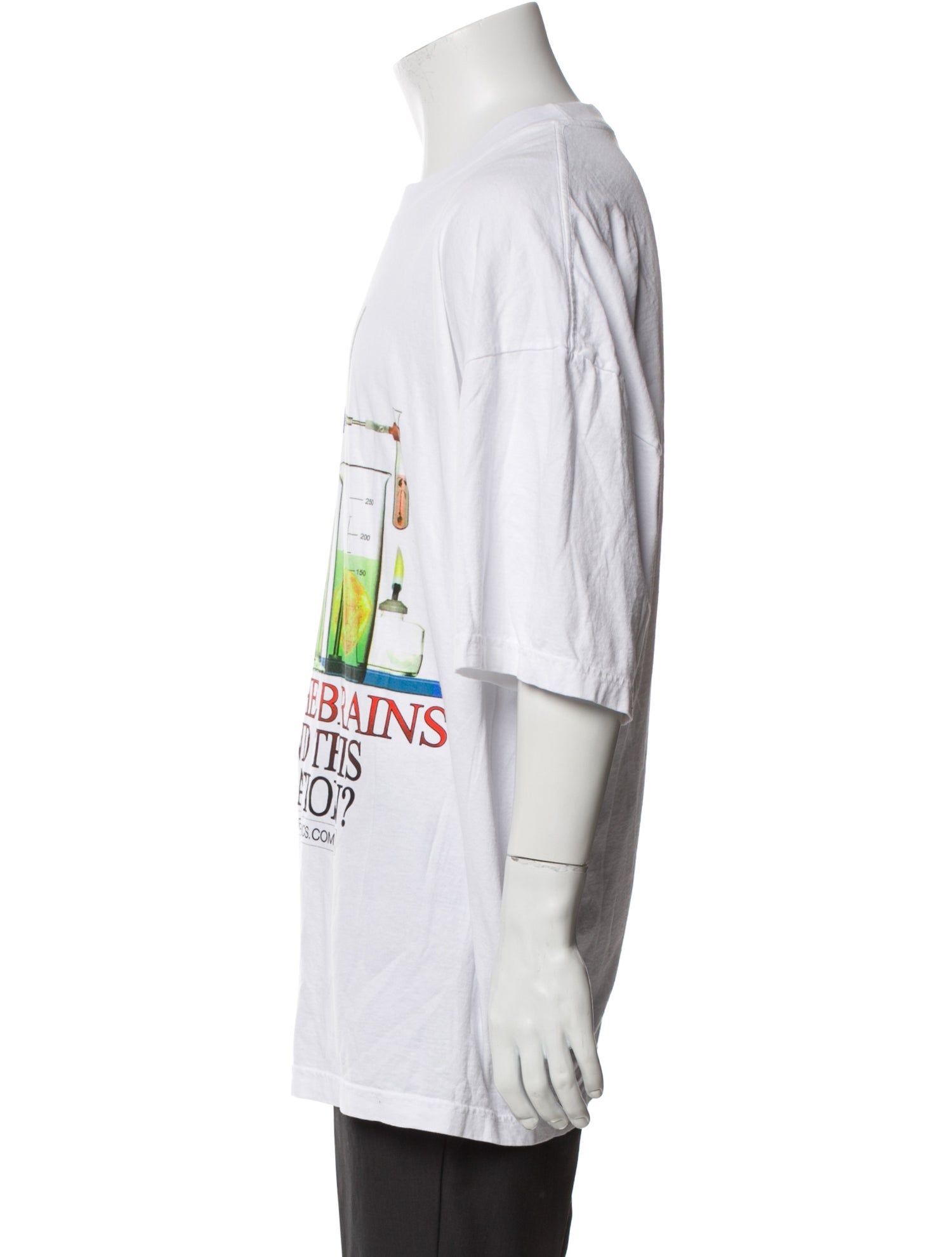 Online Ceramics Graphic Print Crew Neck T-Shirt