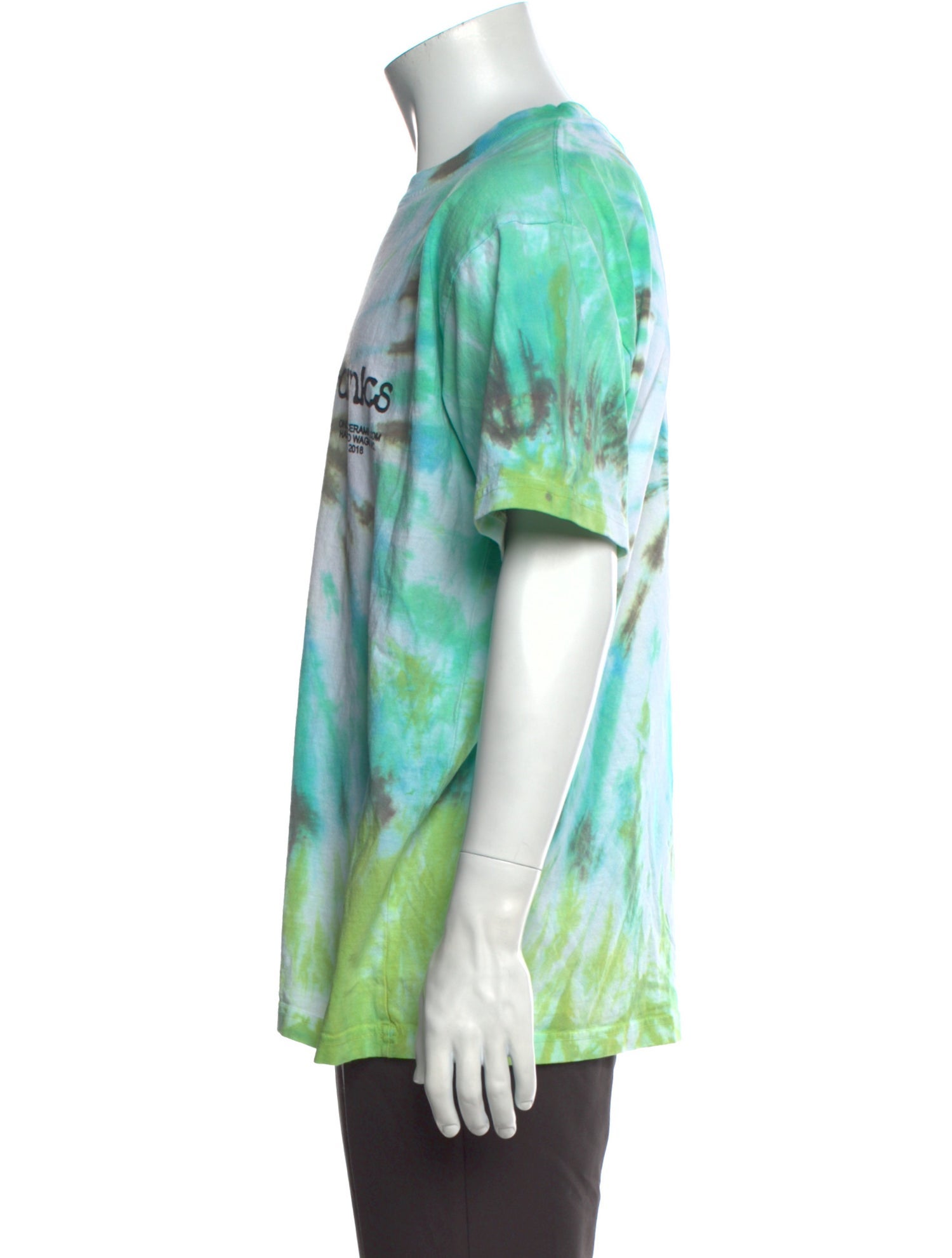 Online Ceramics Tie-Dye Print Crew Neck T-Shirt