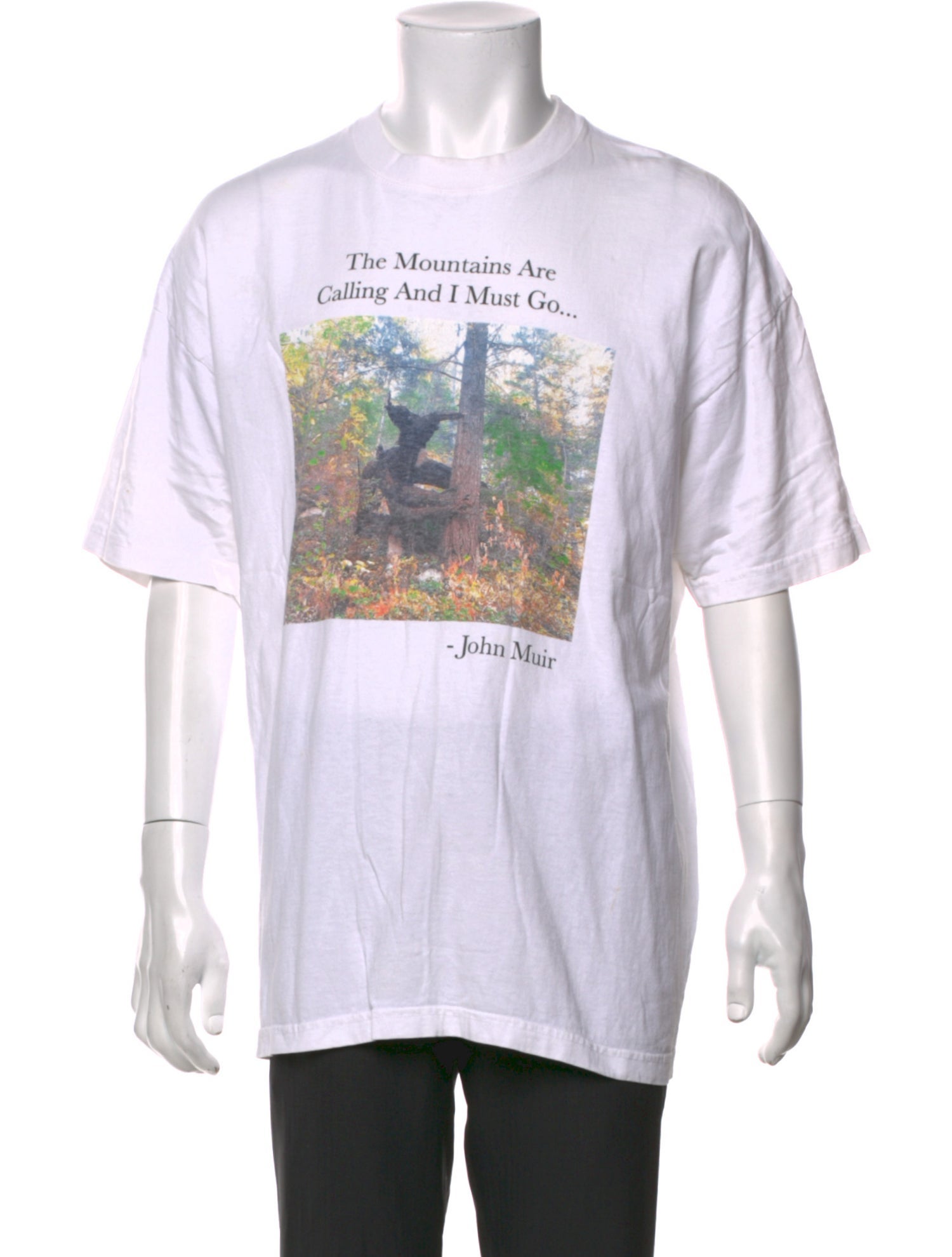 Online Ceramics Graphic Print Crew Neck T-Shirt