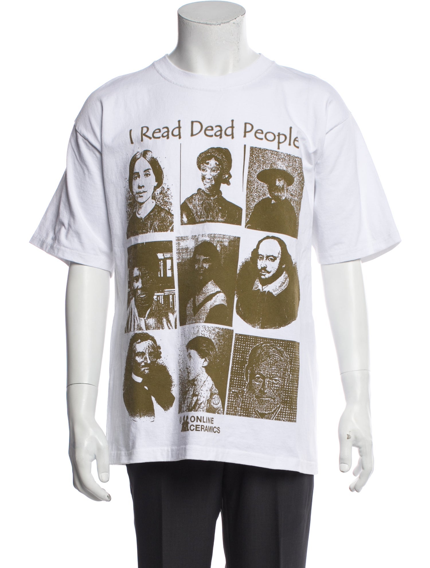 Online Ceramics Graphic Print Crew Neck T-Shirt