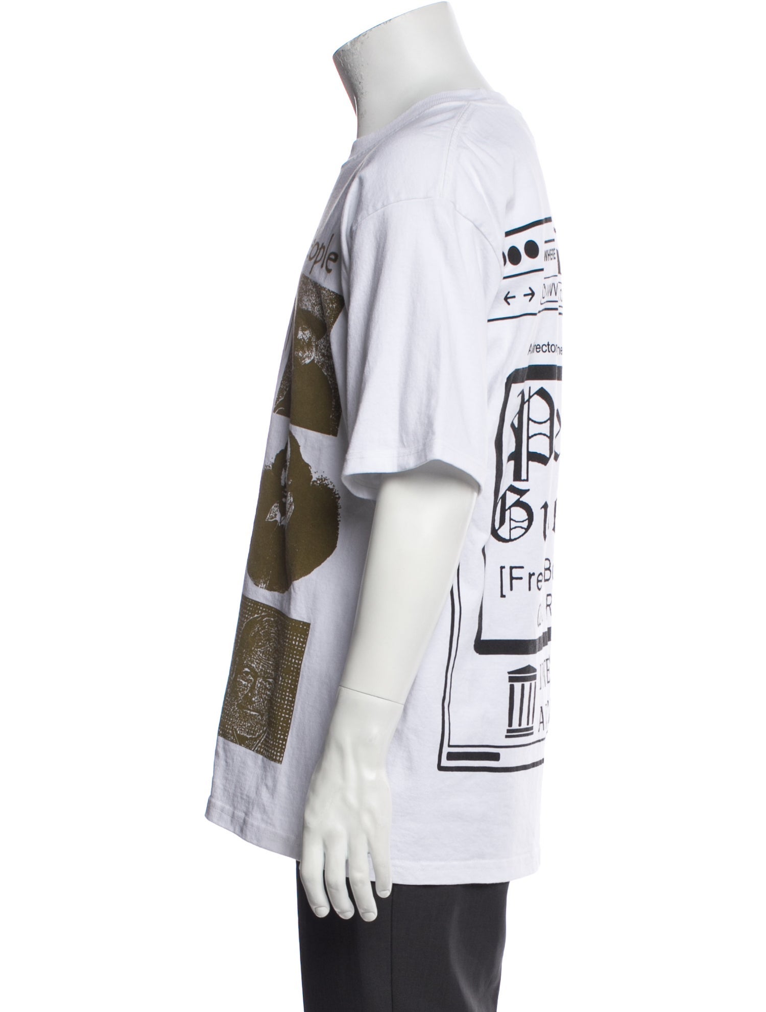 Online Ceramics Graphic Print Crew Neck T-Shirt