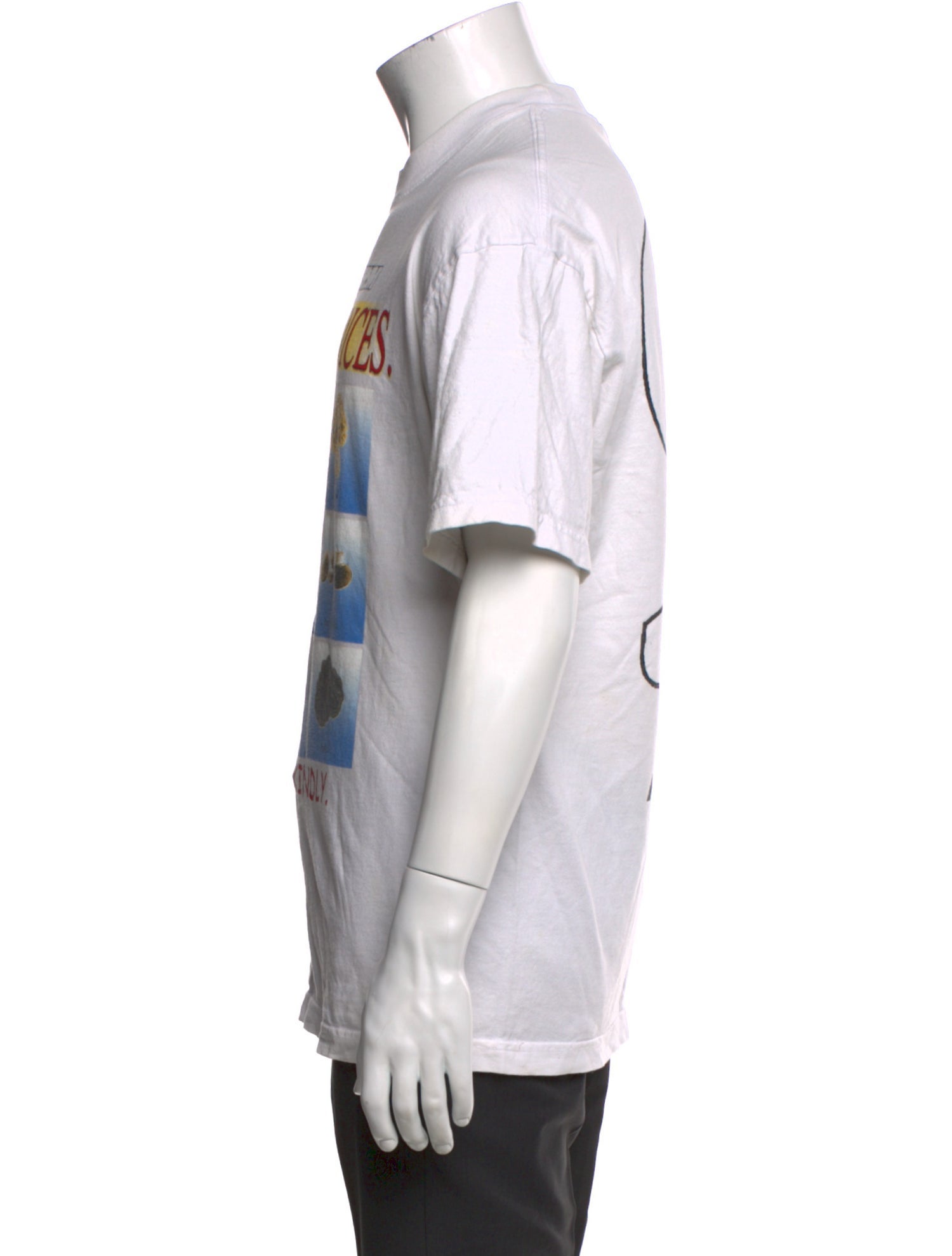 Online Ceramics Graphic Print Crew Neck T-Shirt