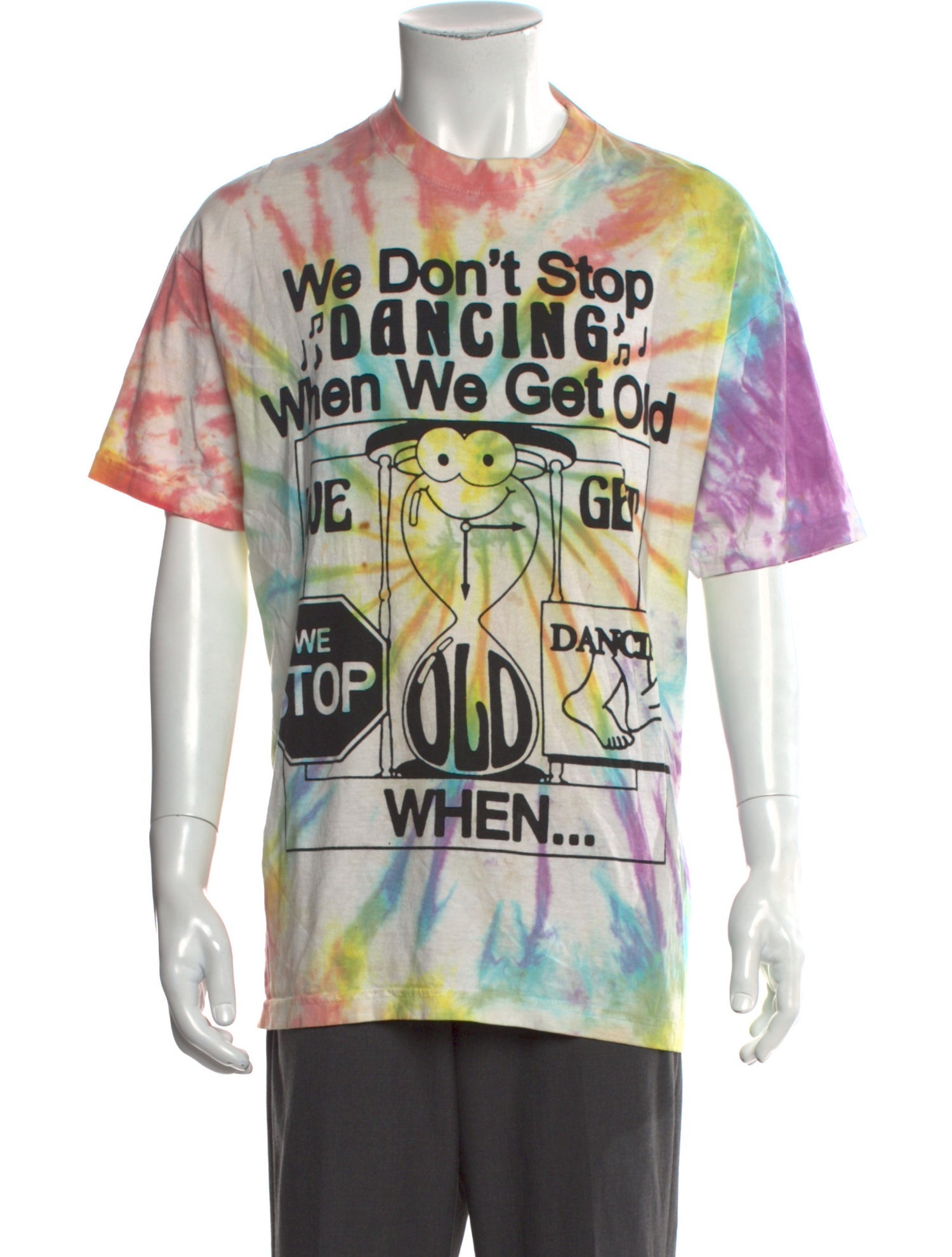 Online Ceramics Graphic Print Crew Neck T-Shirt