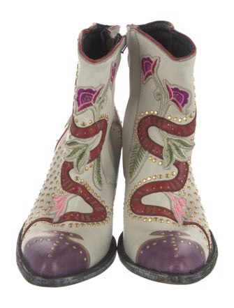 Mexicana by Old Gringo Leather Floral Print Western Boots