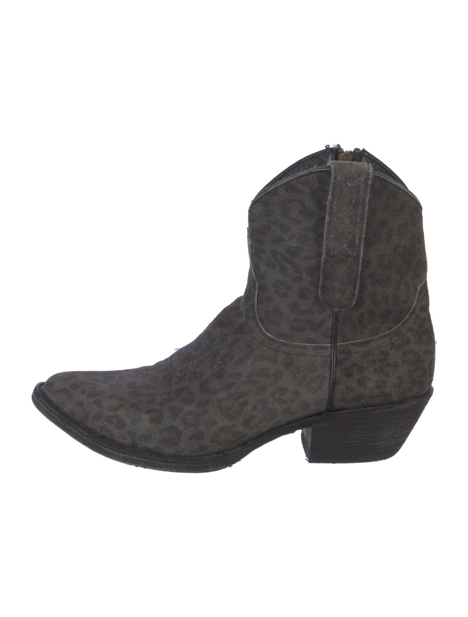 Mexicana by Old Gringo Suede Animal Print Western Boots