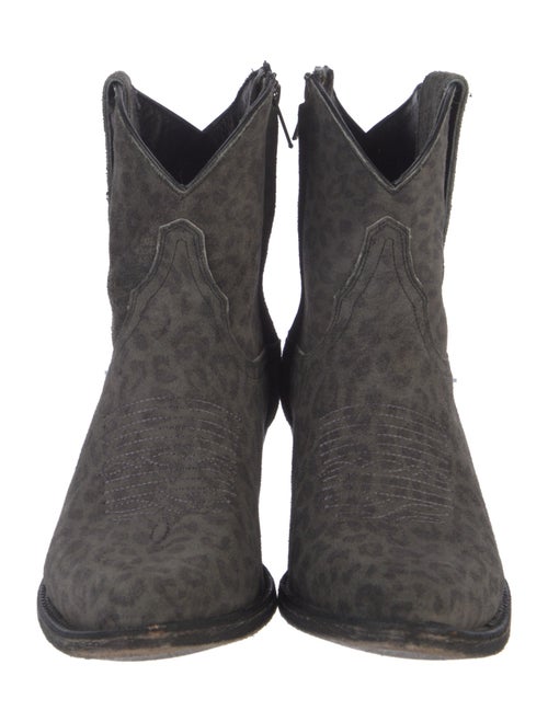 Mexicana by Old Gringo Suede Animal Print Western Boots