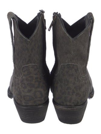 Mexicana by Old Gringo Suede Animal Print Western Boots