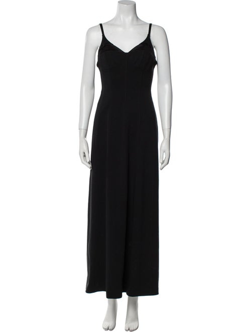 Olēnich V-Neck Long Dress