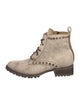Old Gringo Leather Studded Accents Combat Boots