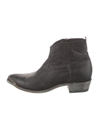 Old Gringo Leather Embroidered Accent Boots