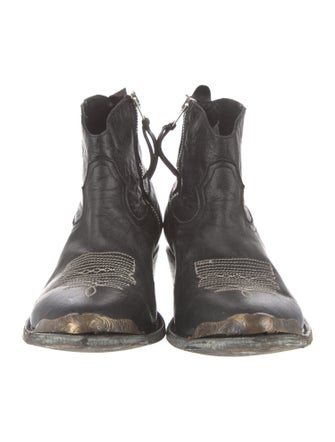 Old Gringo Leather Embroidered Accent Boots