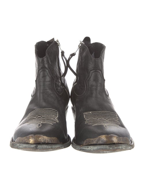 Old Gringo Leather Embroidered Accent Boots