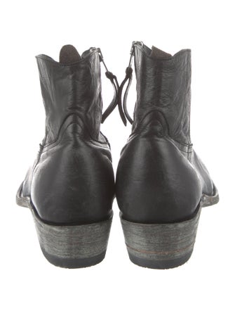 Old Gringo Leather Embroidered Accent Boots