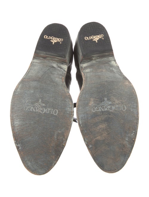 Old Gringo Leather Embroidered Accent Boots