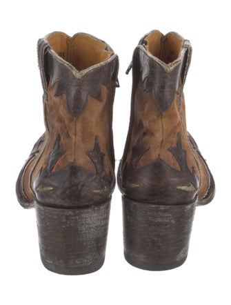 Old Gringo Leather Printed Boots