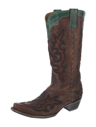 Old Gringo Leather Animal Print Western Boots