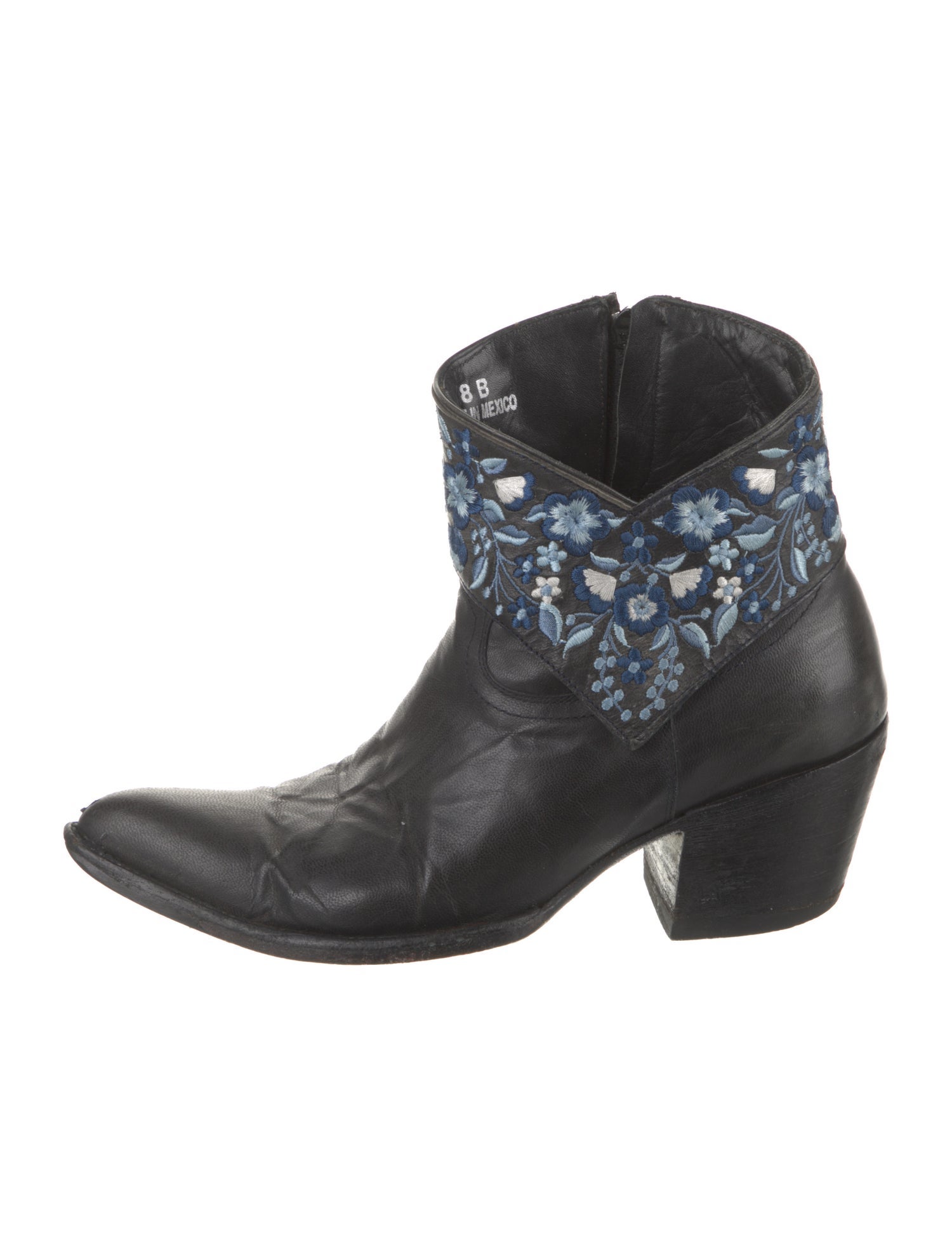 Old Gringo Leather Floral Print Western Boots