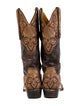 Old Gringo Leather Floral Print Western Boots