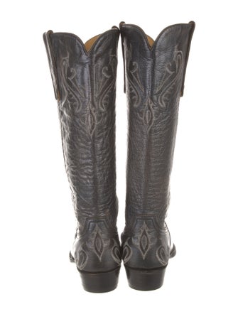 Old Gringo Leather Embroidered Accent Western Boots