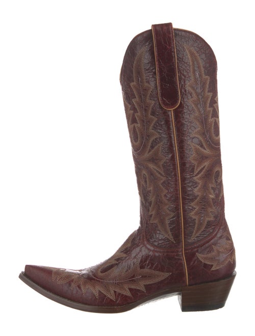 Old Gringo Leather Embroidered Accent Western Boots