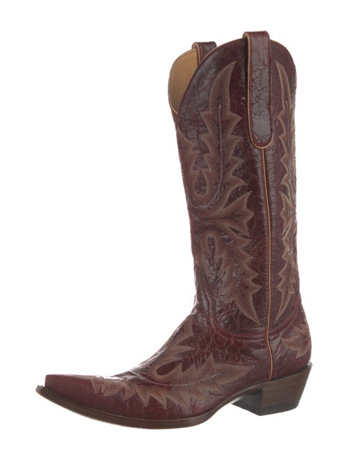 Old Gringo Leather Embroidered Accent Western Boots