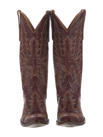 Old Gringo Leather Embroidered Accent Western Boots