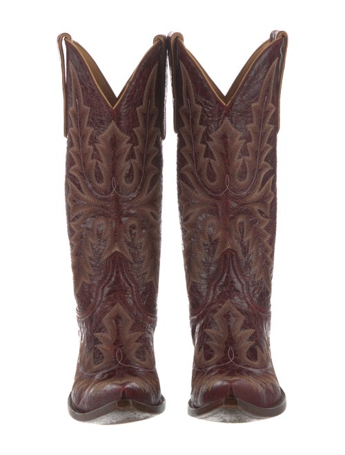Old Gringo Leather Embroidered Accent Western Boots