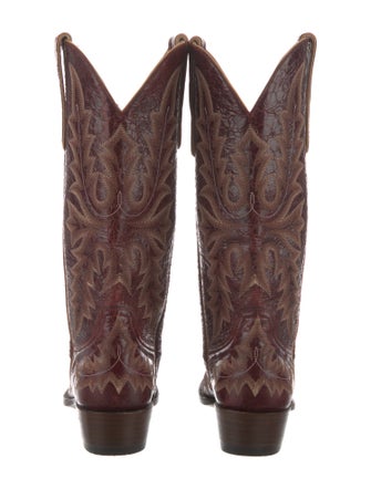 Old Gringo Leather Embroidered Accent Western Boots