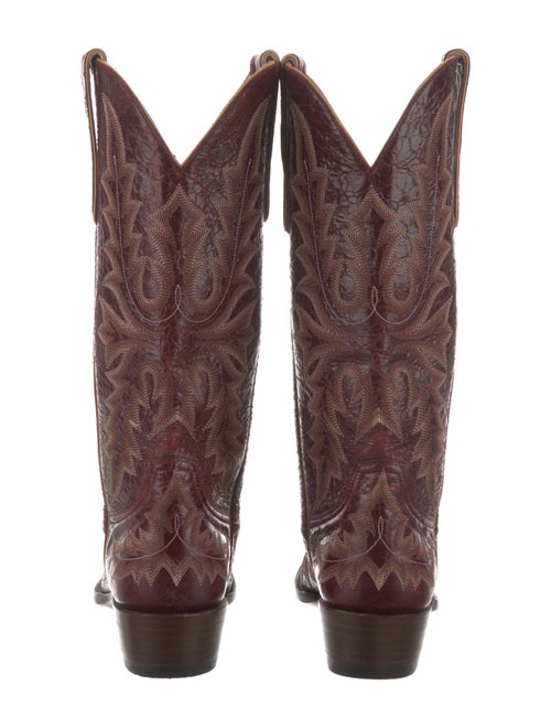 Old Gringo Leather Embroidered Accent Western Boots