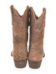 Old Gringo Suede Animal Print Western Boots