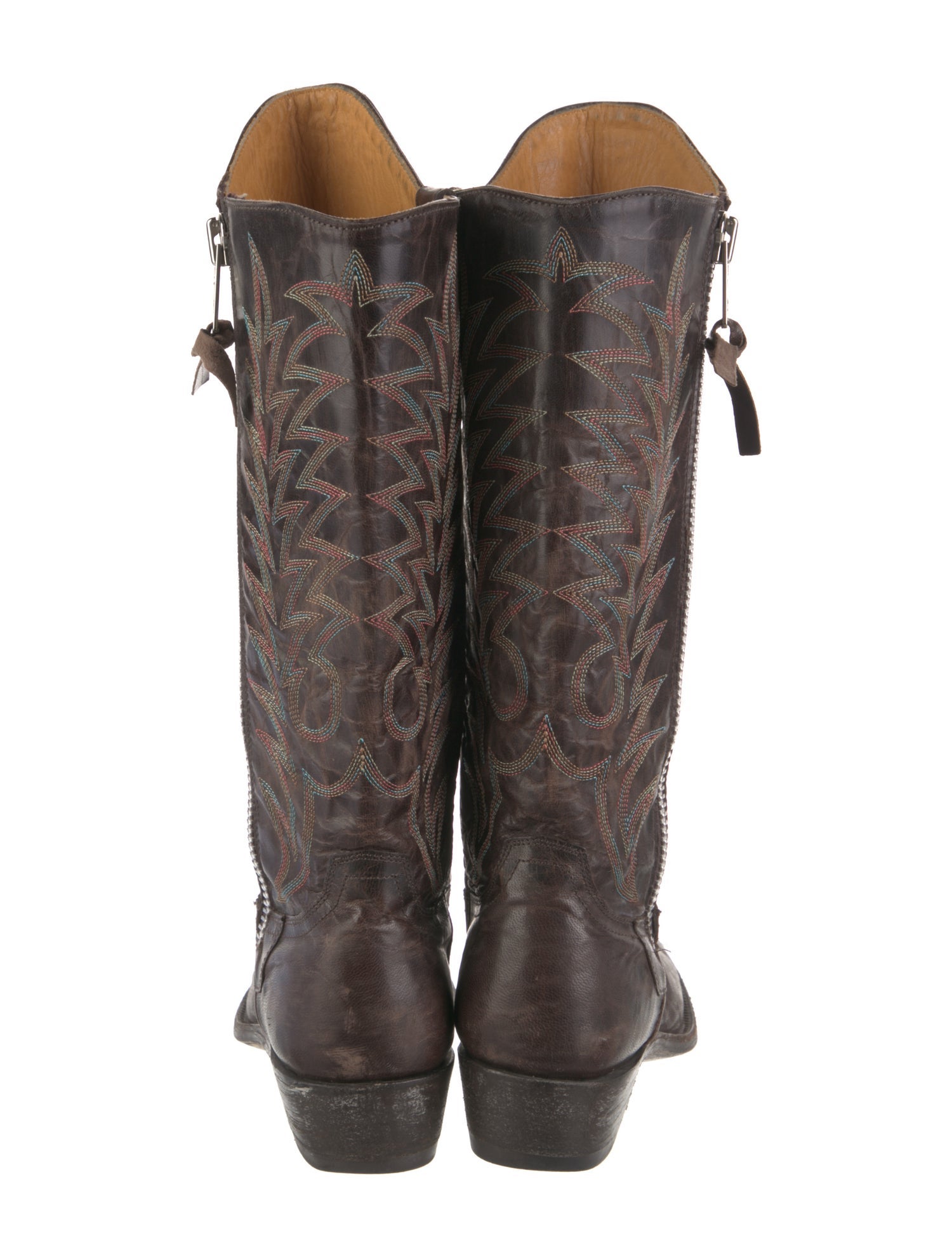 Old Gringo Leather Printed Riding Boots