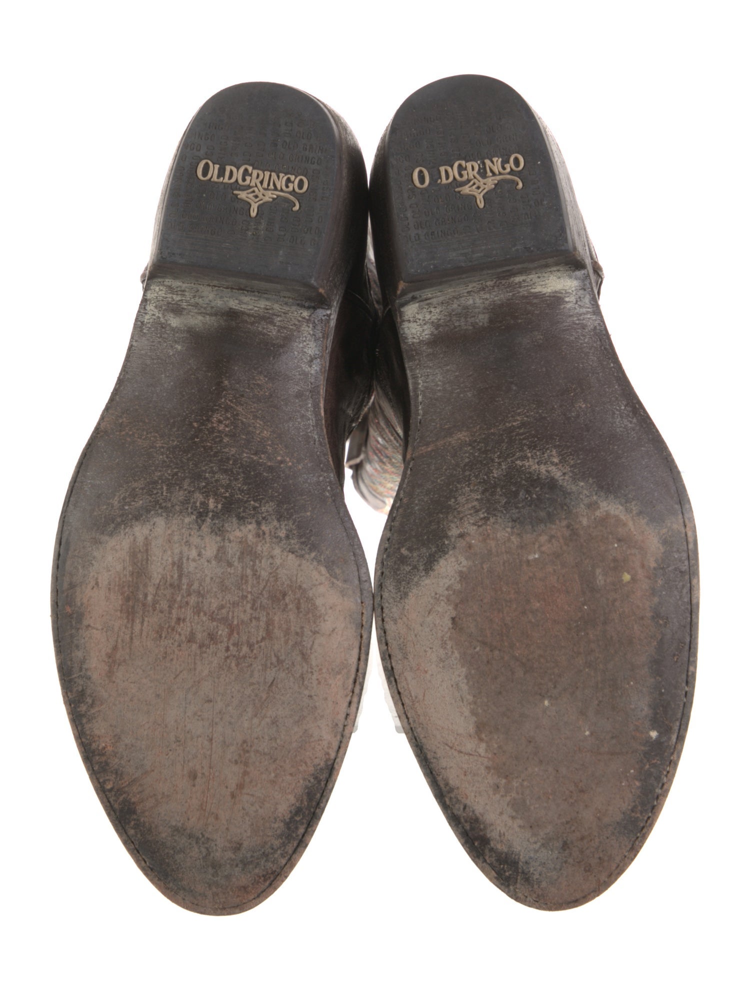 Old Gringo Leather Printed Riding Boots