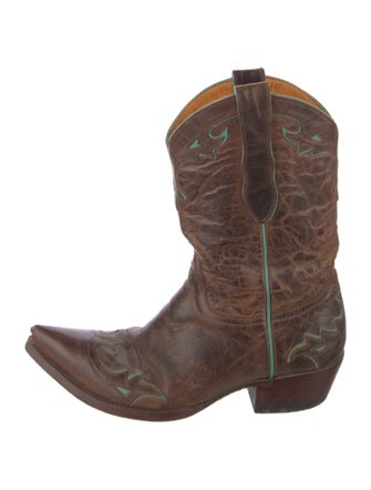 Old Gringo Leather Embroidered Accent Western Boots