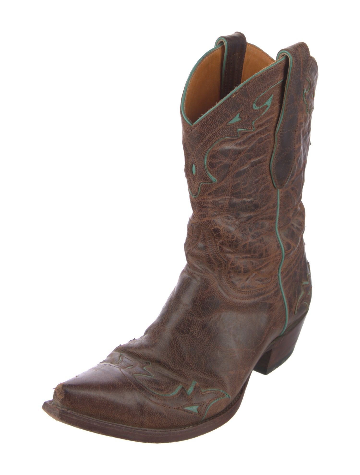 Old Gringo Leather Embroidered Accent Western Boots