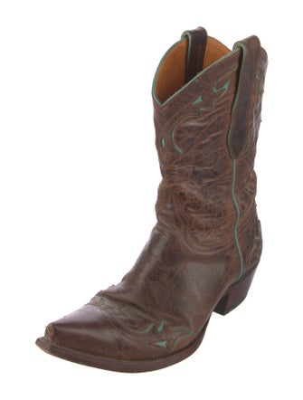 Old Gringo Leather Embroidered Accent Western Boots