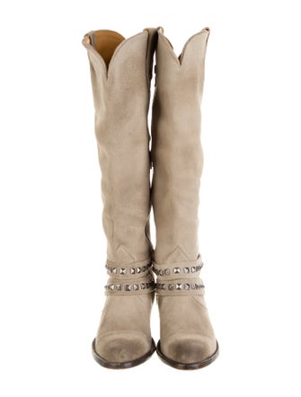 Old Gringo Suede Riding Boots