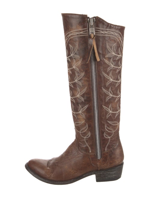 Old Gringo Leather Printed Riding Boots