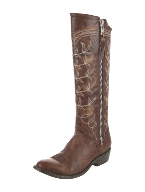 Old Gringo Leather Printed Riding Boots