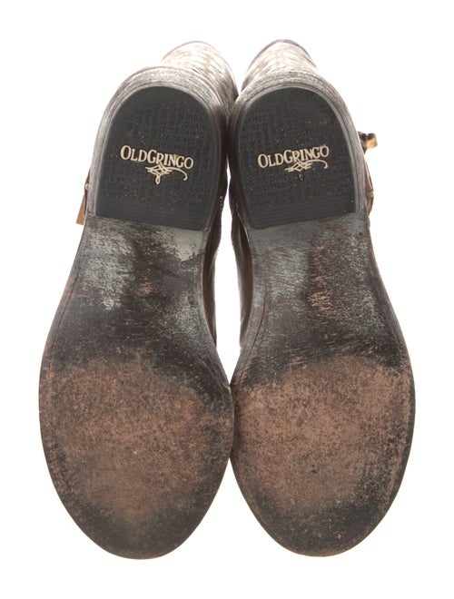 Old Gringo Leather Printed Riding Boots