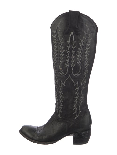 Old Gringo Leather Patterned Riding Boots